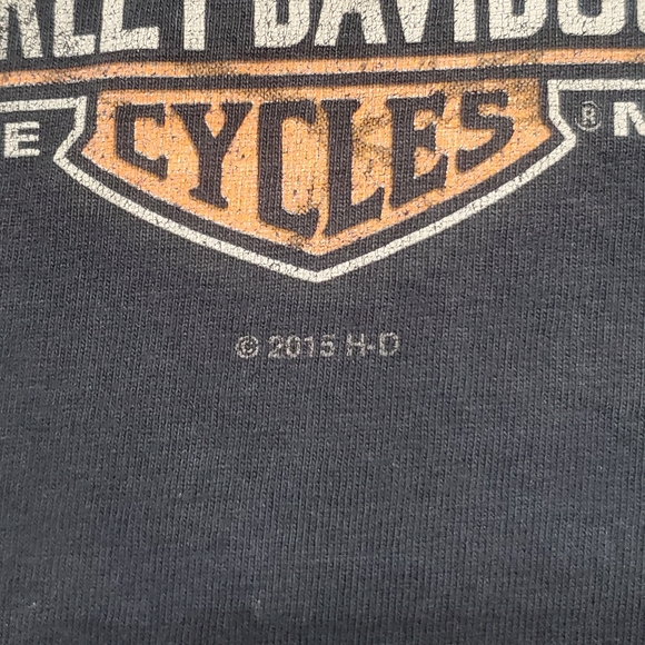 *SOLD* Frankenstein and Werewolf Harley Davidson Tshirt - Picture 7 of 8